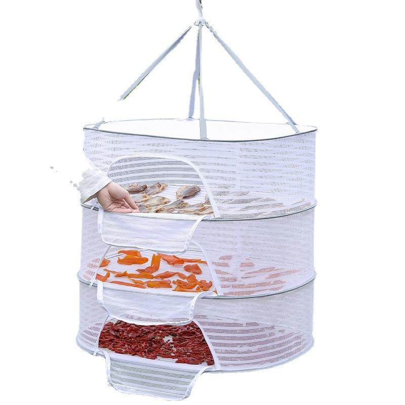 三层晒菜网防蚊虫晒鱼网坚固耐用晒东西的干货网晒咸鱼干晾菜神器,收纳整理,晾晒篮/网,淘宝优惠券,粉丝福利购,淘宝优惠卷