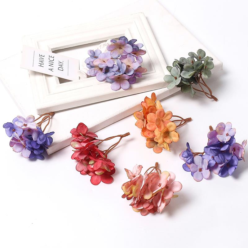 覆古绣球花朵 彷真花假花绢花 婚庆花墙装饰 diy手作古风汉服头饰