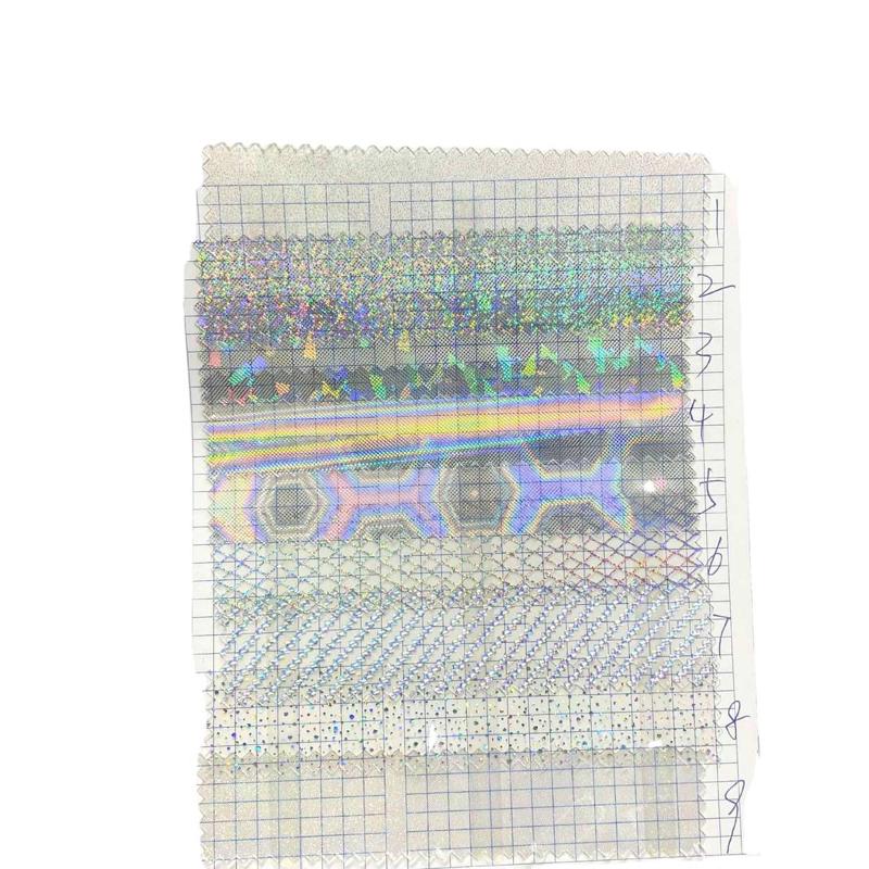 厂家直销 多种样式镭射TPU膜 透明印花幻彩tpu膜 手袋箱包面料