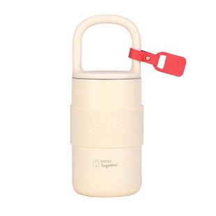 小巧便携提手保温杯316不锈钢手提式女高颜值咖啡杯便携随行水杯