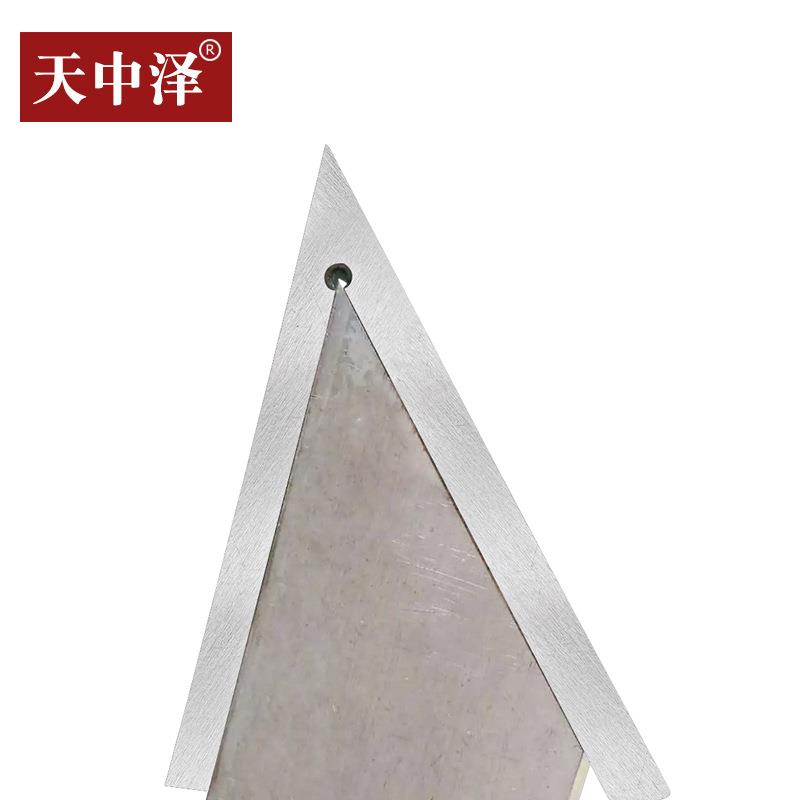 铝门窗机械切材45度斜角切割机专用检测45度角度尺