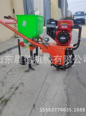 手推式汽油玉米追肥机 施肥播种苗圃茶园施肥机