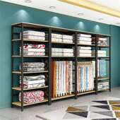 上用品家纺货架展示枕头布料置物架枕625简芯窗帘床床品展架示柜