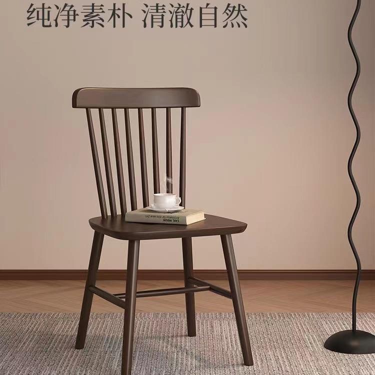 木餐家用商书椅子简约餐桌椅复实古餐厅靠背椅中古商椅见详情用房