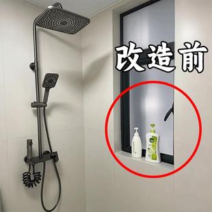 卫生间三角置物架免打孔壁挂浴室转角三角篮洗漱间厕所墙上配菜盘