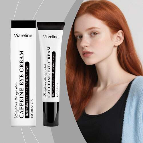 VIARELINE Caffeine Eye Cream Gently Moisturizes and Hydrates