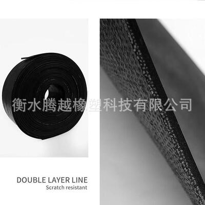 撕裂车厢铺加5mm橡胶橡胶8mm板帆布绝缘垫耐黑色防水夹布垫地铺地