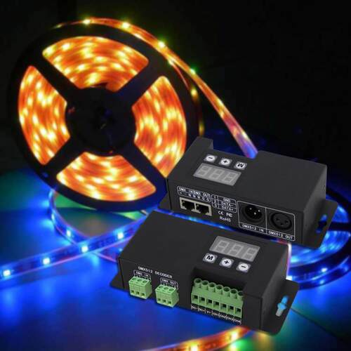 4通道dmx解码器 dmx512控制器 rgbw控制器 dmx512 signal decoder