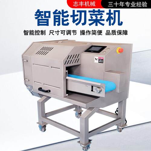 蒜薹切段机切割尺寸一键调节快拆式网带智能型酸菜切丝机粗细均匀