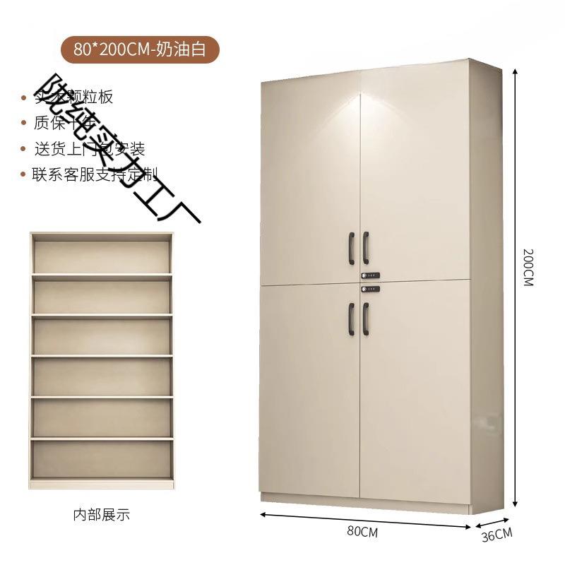 家用储物柜简约收纳室外鞋柜客厅家具门口新款卧室柜子一体配件用