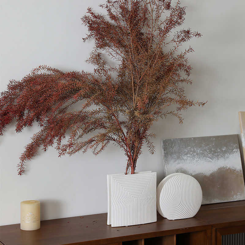 北欧轻奢白色陶瓷花瓶摆件陶瓷干花插花器客厅电视柜玄关餐桌装饰,家居饰品,花瓶,淘宝优惠券,粉丝福利购,淘宝优惠卷