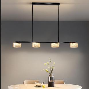 全极简379餐厅吊灯现代简长约意大光利设计师吧台餐桌样板间条灯