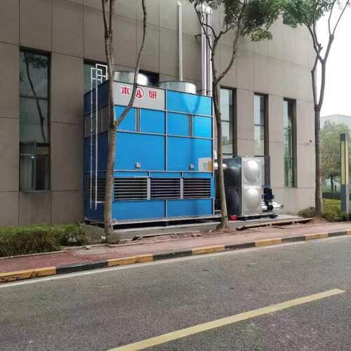 高低温试验箱配套闭式冷却水塔镀镁铝锌钢板不锈钢盘管质优价廉