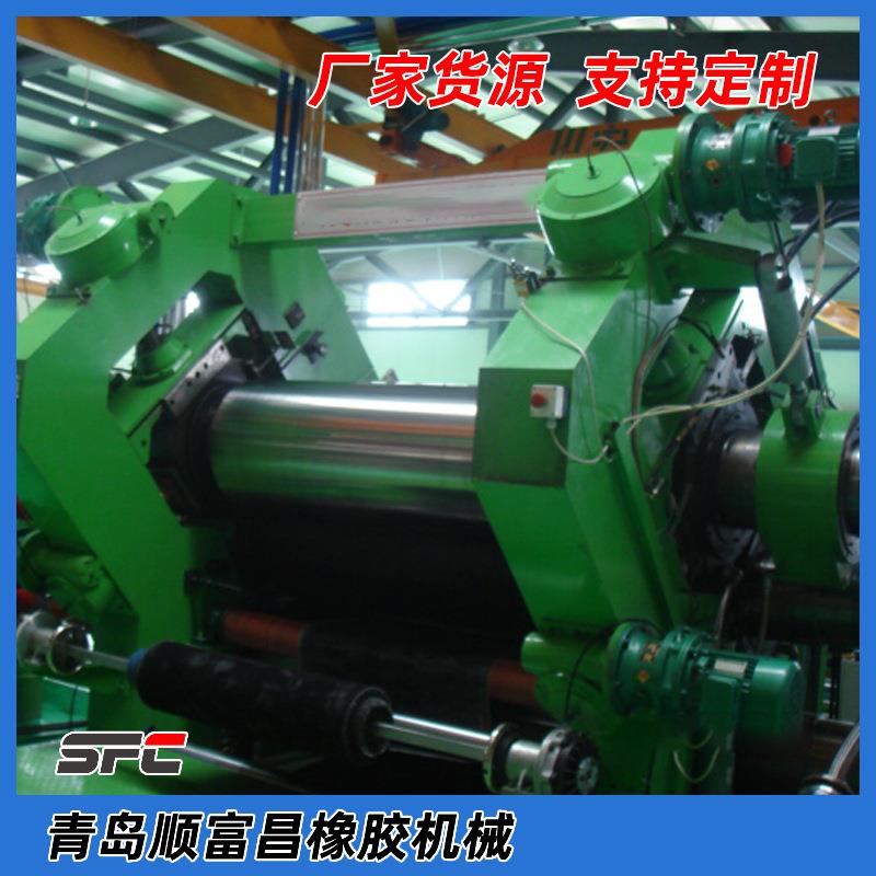 源头厂家货源 高自动化控制系统 三辊橡胶压延机 帘子布压延机