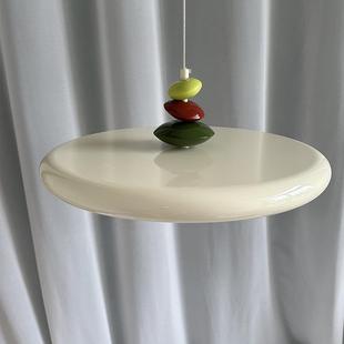 M豆意飞碟灯法式 中古风餐厅岛台吊灯全光护829谱眼创吊书桌卧室吊