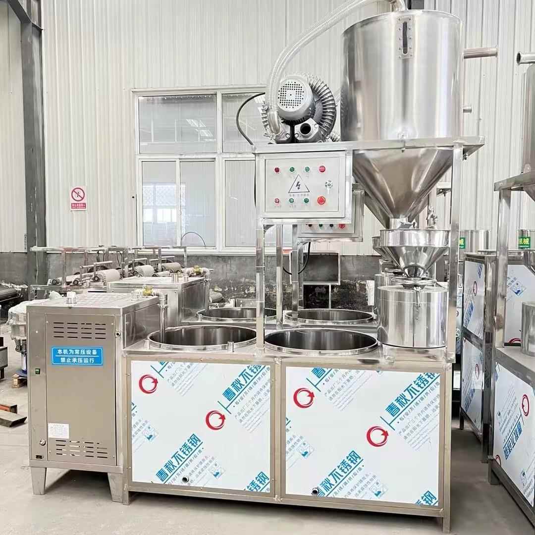 全自动豆腐制作机做大豆腐设备建豆制品厂全套设备