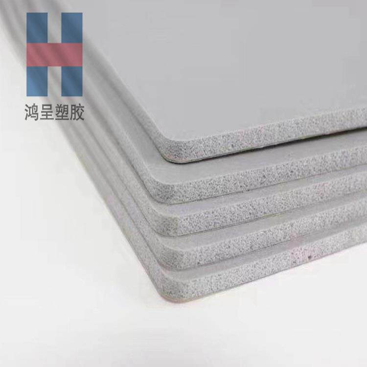 灰色发泡硅胶发泡板硅胶发泡垫3m背胶发泡胶板耐高温密封板厂家