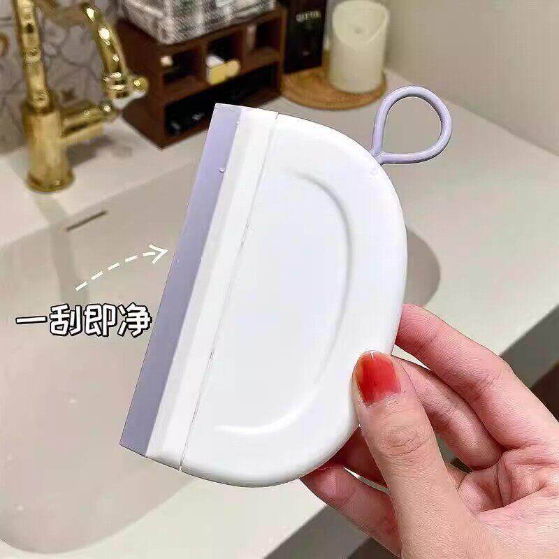 擦玻璃刮板多功能迷你刮水板桌面玻璃刮水器厨房台面除油浴室墙面