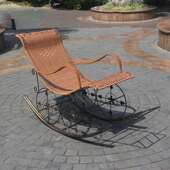 闲摇椅成人午睡躺椅客厅阳台懒人椅逍遥椅038椅老人休摇摇椅藤藤