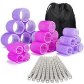 Self set Grip Curlers Heat Hair Roller Rollers