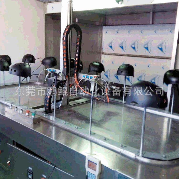 厂家直销头盔喷漆设备 小型滑雪头盔喷漆设备 橄榄球头盔喷涂设备