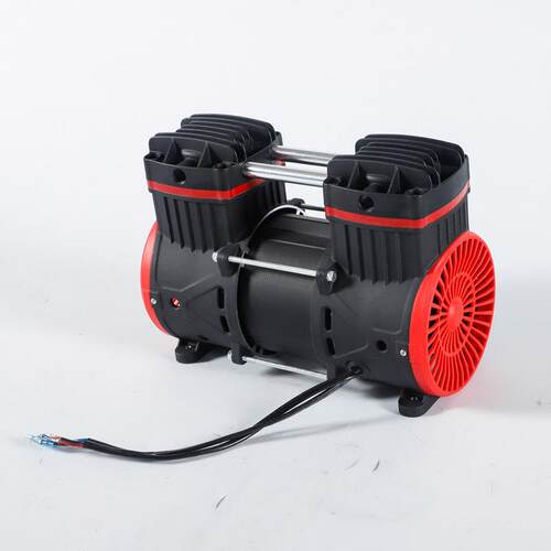 空压机机头550W/750W/1.1KW/1.5KW无油静音气泵泵头用于池塘养殖