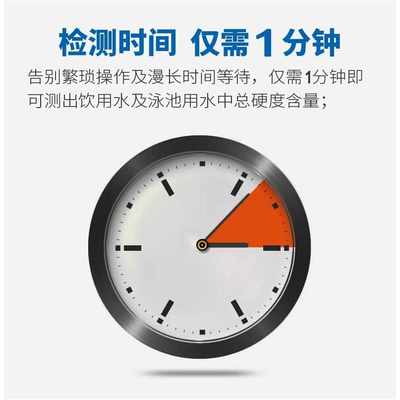 精品。单片装水硬度检测试纸软水机快速分析水质钙镁离子水总硬度