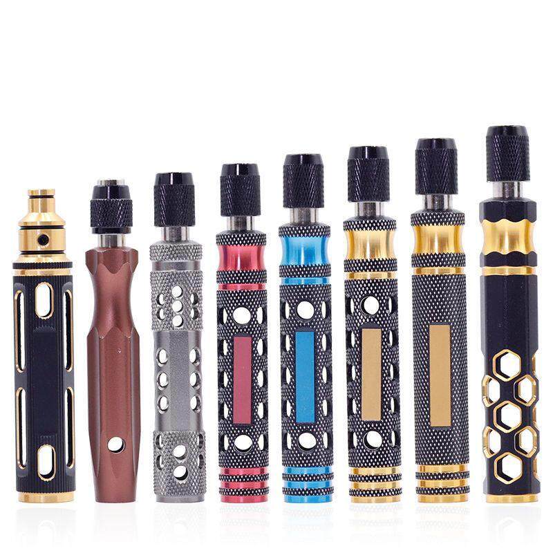 6.35mm金属带磁自锁螺丝刀手柄多用六角批头通用手柄可携式多功能