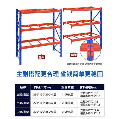 直供高位托盘货架加厚重型高位重型货架仓储广东仓库货架厂家