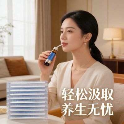 口服液吸管安全无味婴儿喂药细吸管宝宝喝口服液专用小吸管2026