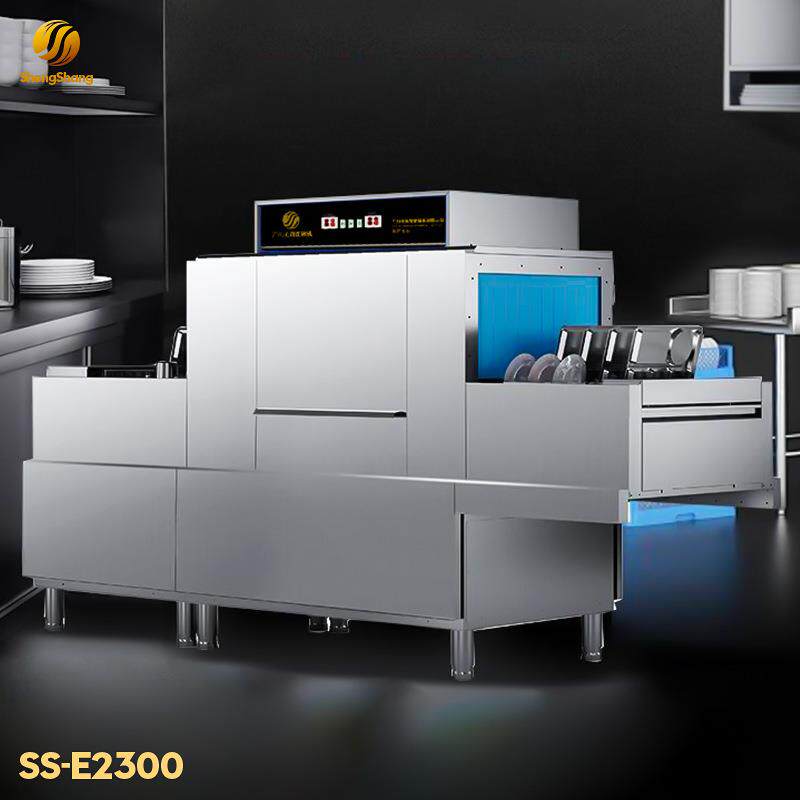 SS-E2300长龙洗碗机食堂酒店全自动餐馆商用304不锈钢大容量商务