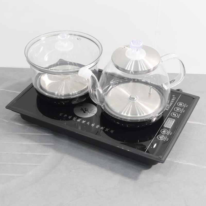 金格仕37X20烧水壶快煮壶37X23底上水电热水壶全自动茶几桌台专用图片