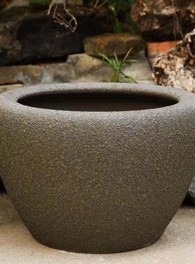 竹排竹循环水摆件水流装置鱼缸半院户外客厅阳台