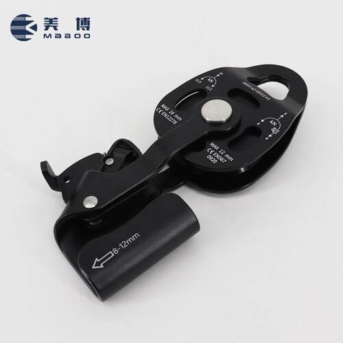 单项省力吊装滑轮组重物起重提升器带轴承双滑轮提拉上升器
