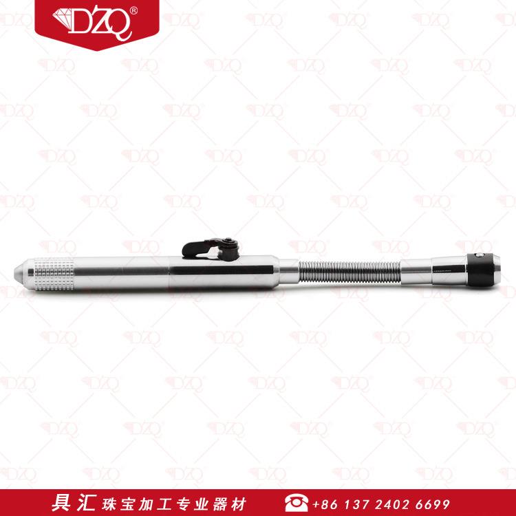 T38吊机手柄吊磨机加长版磨头直磨机配件弹簧手柄磨打头雕刻机头