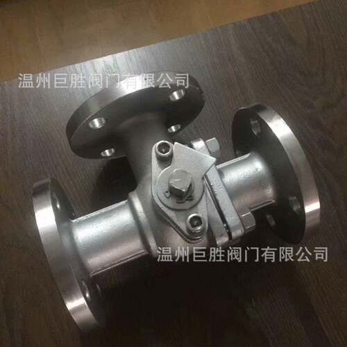 温州厂家直接发货Q45F-16TA2三通钛球阀各类纯钛球阀法兰钛球阀