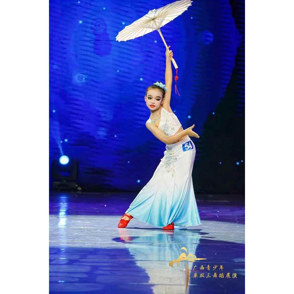 正品新蹈款儿童傣演出服臀族艺包考表演服六一优质孔雀舞民族服装