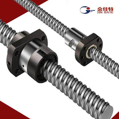 旋铣工艺滚珠丝杠 高精密C5精度 制作55-60硬度丝杆 机床用