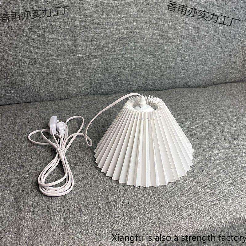 宿舍挂灯卧室装饰灯床上灯氛围灯复古插头吊灯直插式灯上铺挂灯