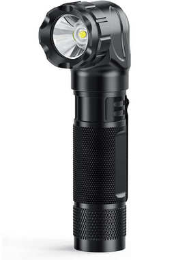 外贸热销500LM强光爆闪露营探险手电筒 USB直充多功能应急照明灯