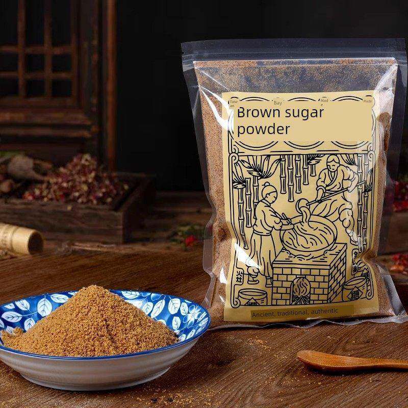 姜妍同款台湾全幸福黑糖粉面包馒头蛋糕脏珍珠奶茶红砂糖烘焙原料