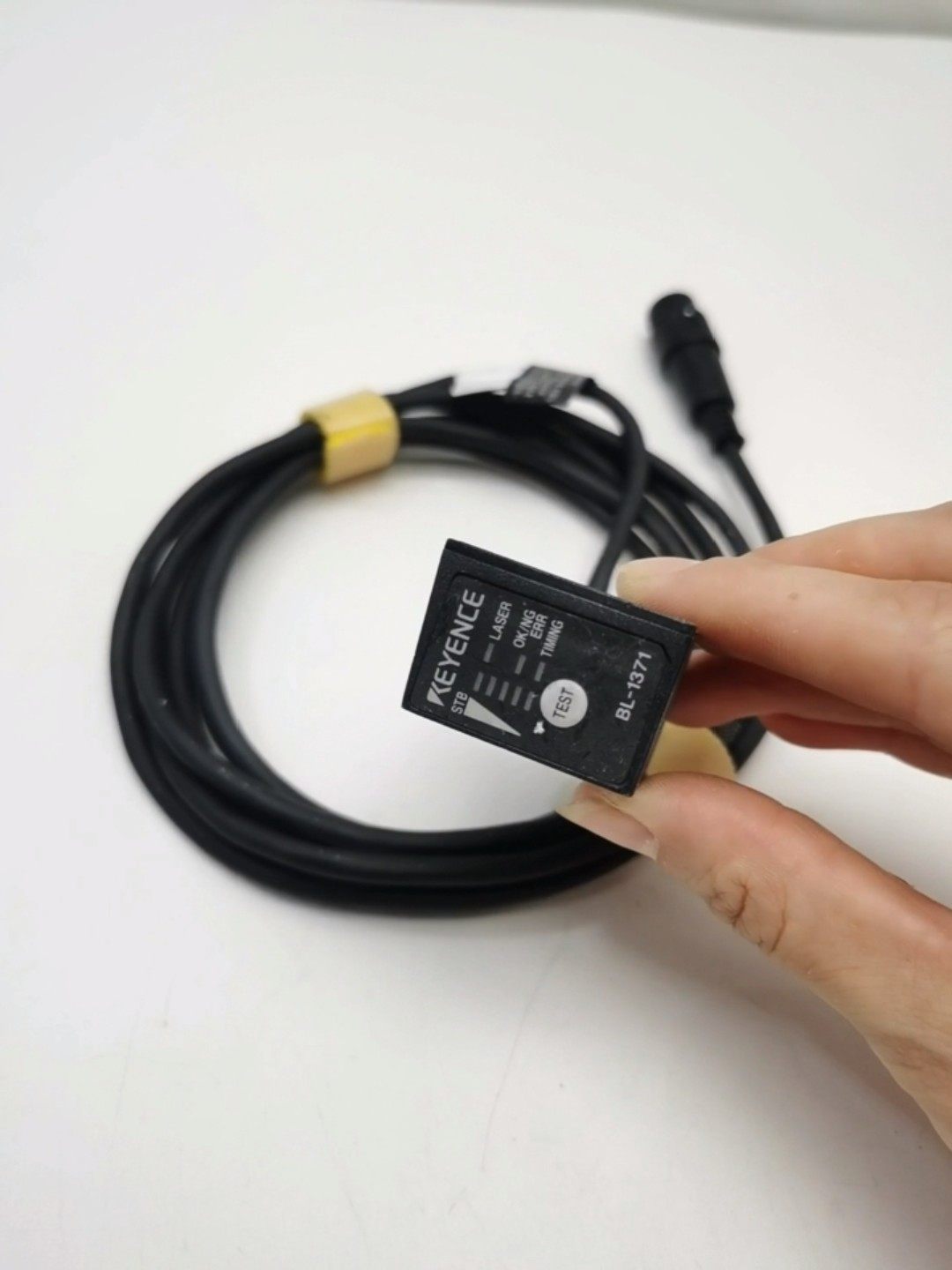 BL-1371原装拆机日本KEYENCE基恩士条码读取器，2