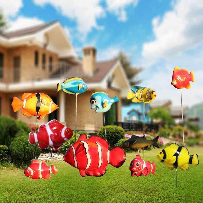 仿真鱼雕塑玻璃钢花园海洋主题装饰品酒店海底世界鱼池造景大摆件