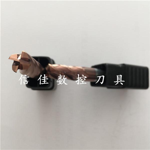热卖台湾SWEET钨钢涂层铣刀60度圆鼻刀加长75长 100长 150长