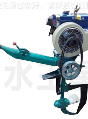 轻便新款水船用柴油挂机75415性能稳桨定小型船挂机螺旋桨推海器