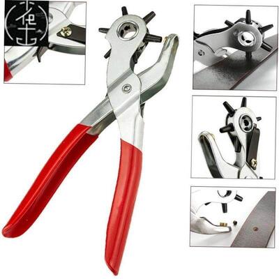 Household Leather Belt Hole Punch Plier Eyelet Puncher