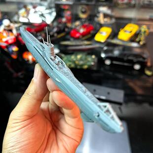 1/350比例德国狼群U47合金潜艇模型彷真军事摆件成品舰船无剖面