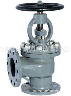船用法兰角式海水截止阀GBT584GBT587CB/T3196-1995角式止回阀