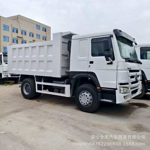 外贸非洲重汽豪沃自卸车HOWO6*4翻斗车后八轮渣土车10轮工程运输