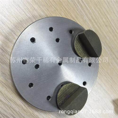 厂家出售钨加工件钨异型件W1圆饼打孔钨合金粉末冶金来图精加